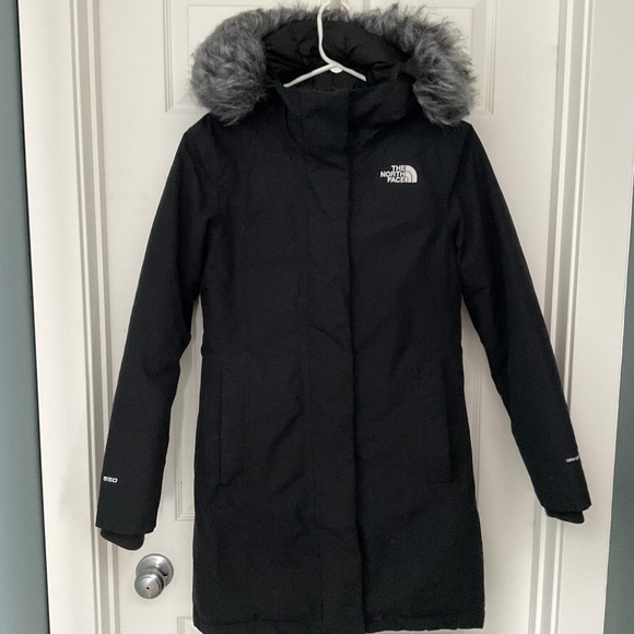 North Face Woman’s Dry-vent  Down Parka Size Small - Picture 1 of 13